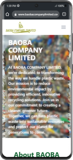 Baoba Company Limited mobile view