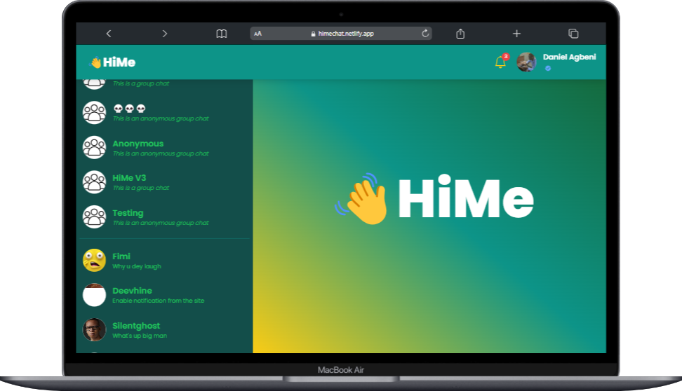 HiMe PC view